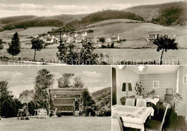 Gierswalde Privatpension Marianne Mueller Garten Gaststube Panorama