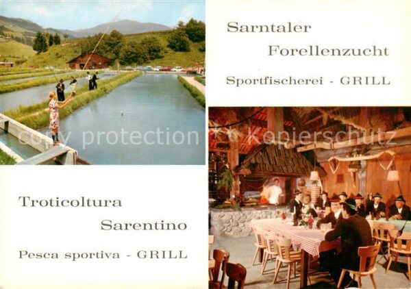 Sarnthein Sarntaler Forellenzucht Sportfischerei Grill
