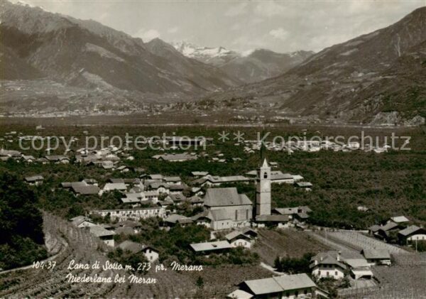 Lana di Sotto Niederlana Lana Meran IT Niederlana bei Meran Panorama