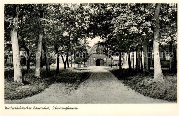 Schweringhausen Ehrenburg Niedersaechsischer Bauernhof