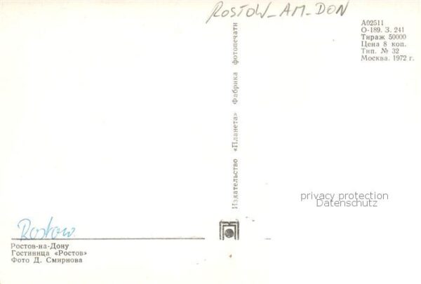 Rostow am Don RU Hotel – Bild 2