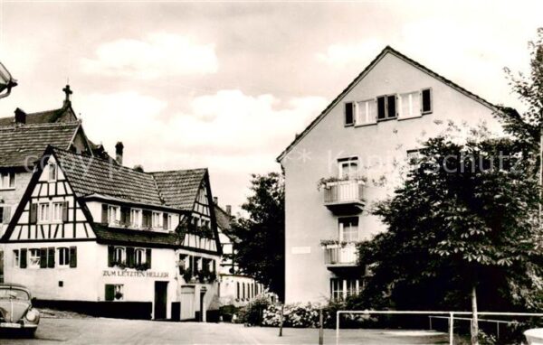 Neckargemuend Weinstube Gasthaus Zum letzten Heller
