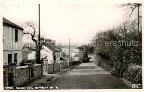 Mawnan Smith Cornwall UK General view Friths Series