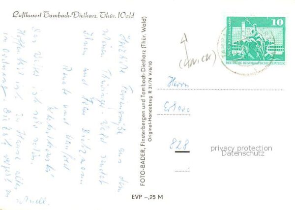 Tambach-Dietharz Berggaststaette Nesselberghaus Landschaftspanorama – Bild 2