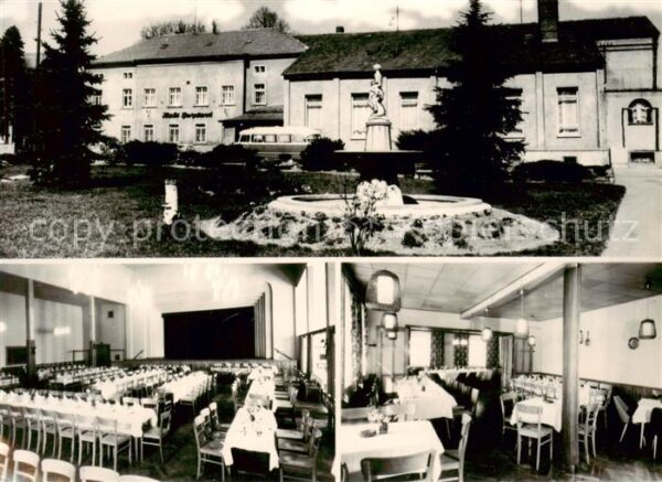 Wilthen Betriebsferienheim der Dresdner Brauerei HO Gaststaette Haus Bergland Ha