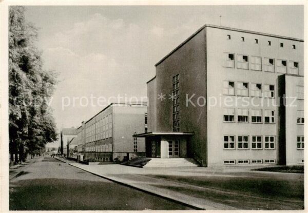 Zittau Berufs-Ingenieur-Schule fuer Bauwesen und Schliebenschule