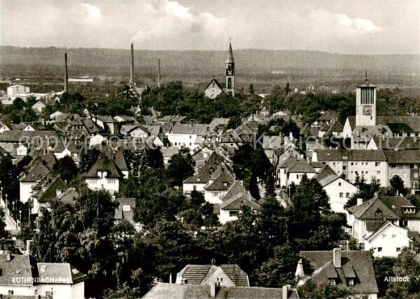 Roethenbach Pegnitz Stadtpanorama Altstadt