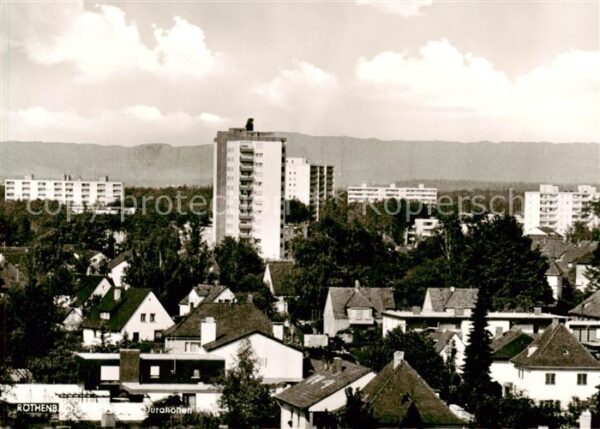 Roethenbach Pegnitz Stadtpanorama Hochhaeuser