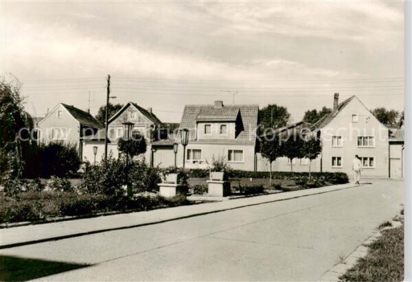 Altengottern Blick zur Karl Marx Strasse