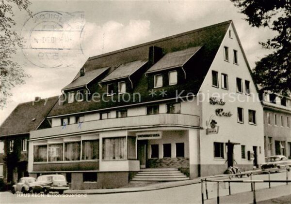 Brilon Haus Rech Restaurant Cafe Konditorei