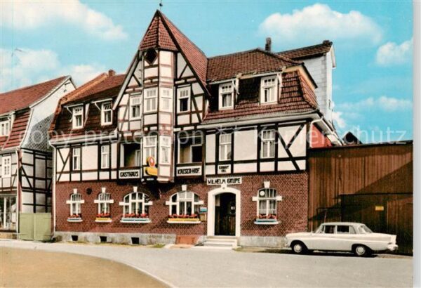 Veckerhagen Musmann Kaiserhof Gasthaus Pension Fachwerk