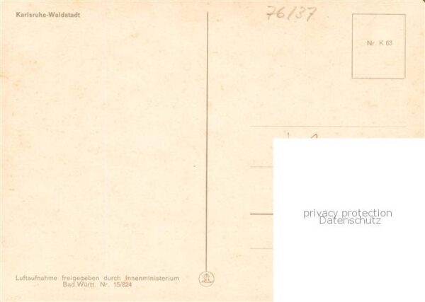 Waldstadt Karlsruhe Wohnsiedlung – Bild 2