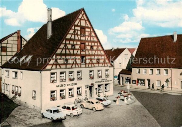 Wassertruedingen Gasthof Pension zur Sonne