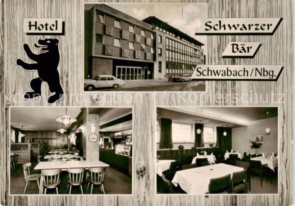 Schwabach Hotel Schwarzer Baer Restaurant
