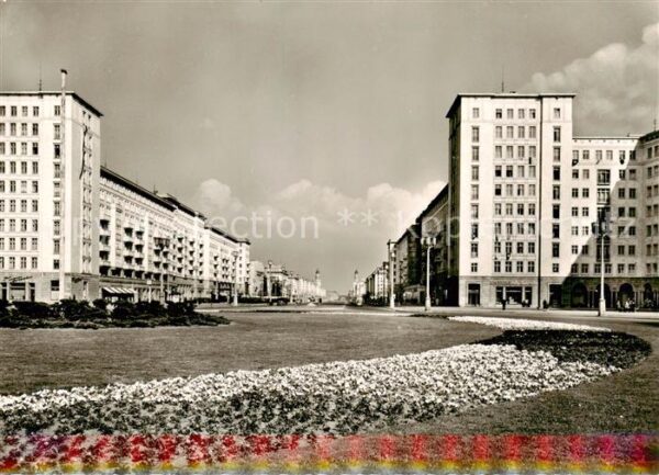 Berlin Stalinallee Frankfurter Allee