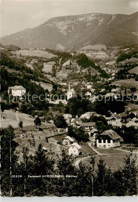 Himmelberg Kaernten AT Panorama Ferienort
