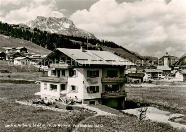 Lech Vorarlberg Gaestehaus Pension Haus Aurora
