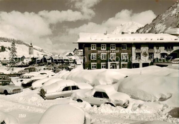 Lech Vorarlberg Wintersportplatz Alpen Gasthof Post