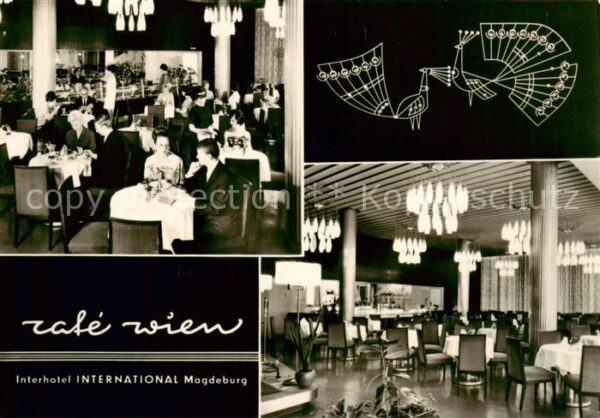 Magdeburg Cafe Wien Interhotel International