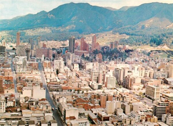 Bogota  Colombia Vista aérea de la ciudad