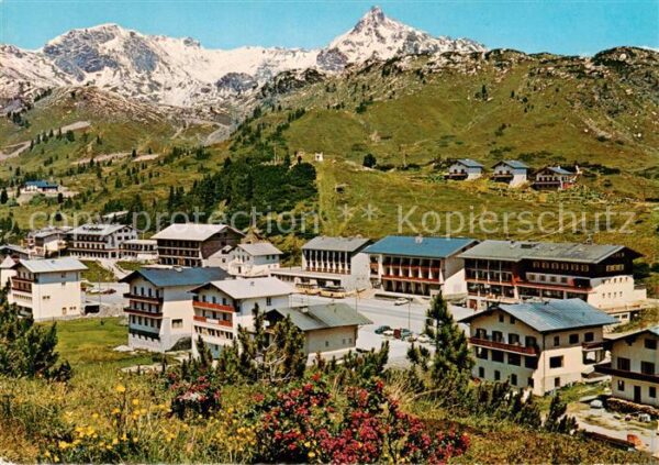 Obertauern AT Panorama Wintersportplatz Hotels Radstaedter Tauern