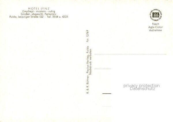 Fulda Hotel Lenz Restaurant Bar – Bild 2