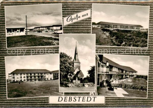Debstedt Langen Teilansichten Kirche