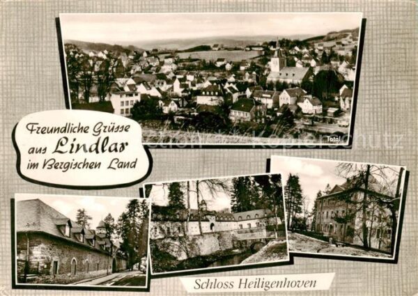Lindlar Panorama Schloss Heiligenhoven im Bergischen Land