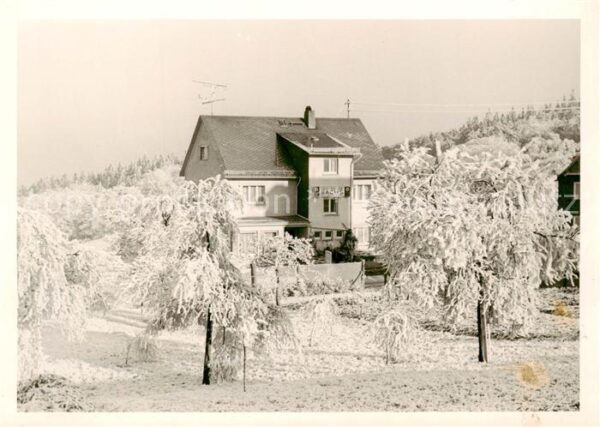 Treisberg Schmitten Hessen Cafe Pension Sachs Winterlandschaft