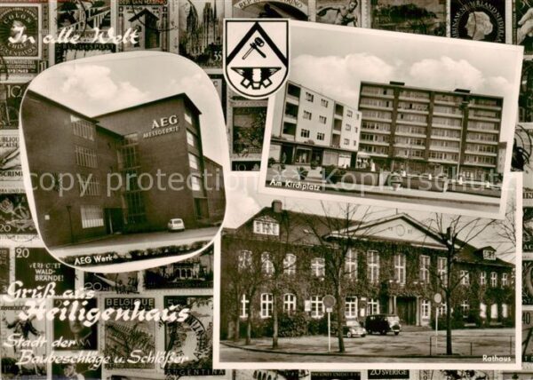 Heiligenhaus Mettmann AEG Werk Am Kirchplatz Rathaus Stadt der Baubeschlaege und