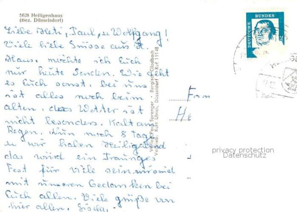 Heiligenhaus Mettmann AEG Werk Am Kirchplatz Rathaus Stadt der Baubeschlaege und – Bild 2
