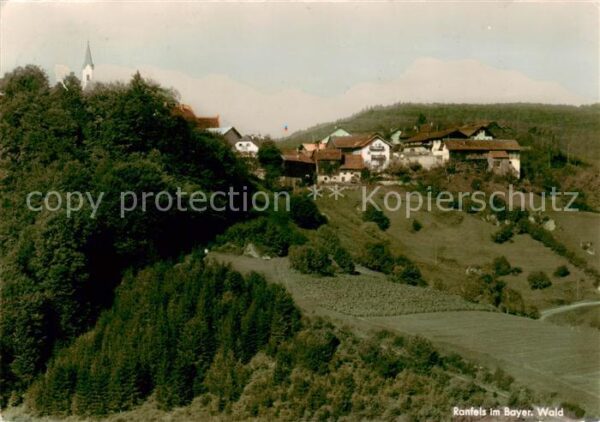 Ranfels Panorama Ort im Bayerischen Wald
