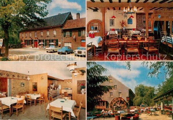 Waldniel Hotel Cafe Restaurant Luettelforster Muehle Gastraeume
