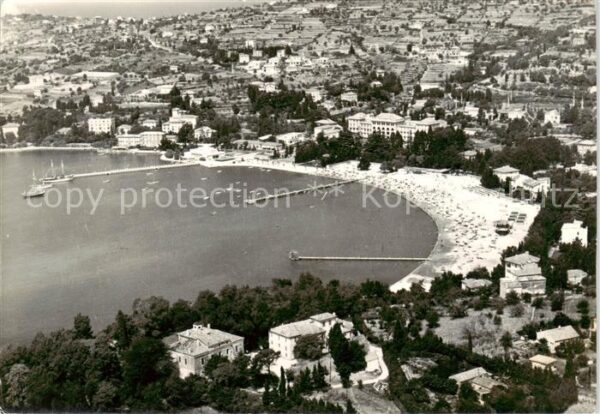 Portoroz Portorose Piran Istrien Slovenia Fliegeraufnahme
