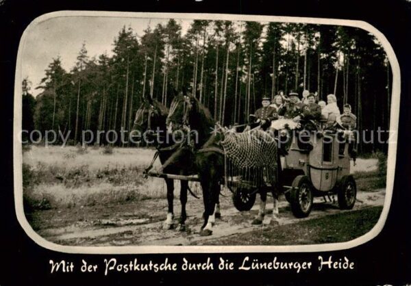 Hanstedt Nordheide Postkutschenfahrt durch die Lueneburger Heide