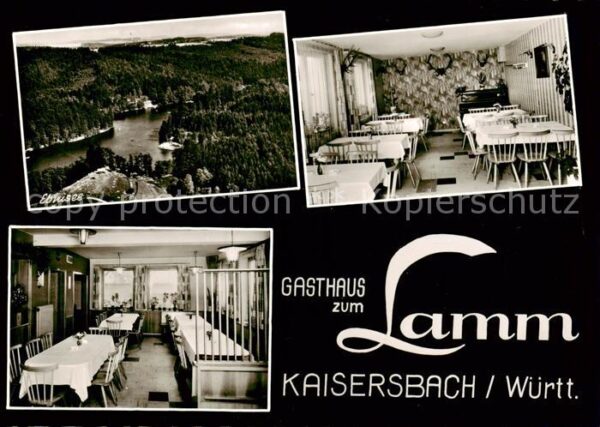 Kaisersbach  Welzheim Ebnisee Gasthaus zu Lamm Gastraeume