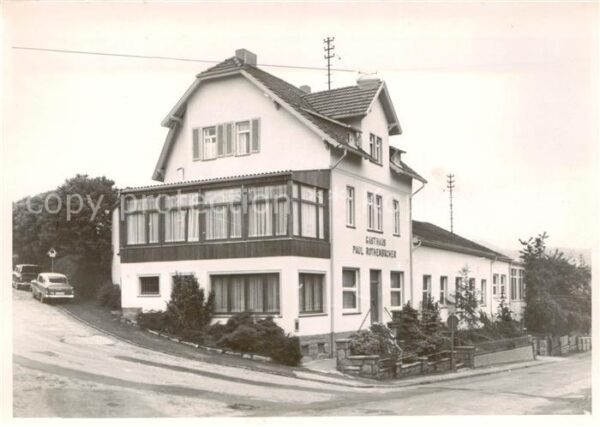 Schneidhain Koenigstein Taunus Gasthaus Paul Rothenbicher