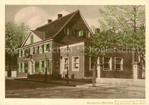 Haspe Hagen Wacholder Haeuschen