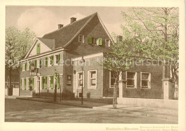 Haspe Hagen Wacholder Haeuschen