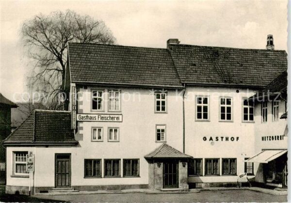 Herleshausen Gasthof Engel Gasthaus Fleischerei