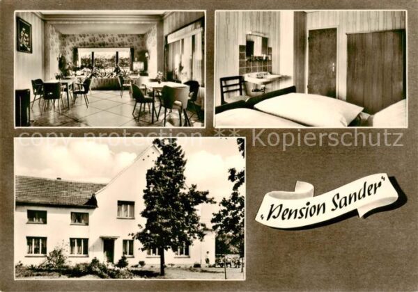 Laer Steinfurt Pension Sander Gastraum Zimmer
