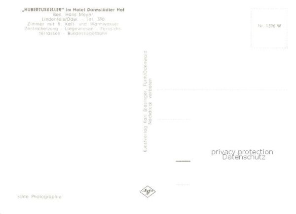 Lindenfels Odenwald Hubertuskaller im Hotel Darmstaedter Hof – Bild 2