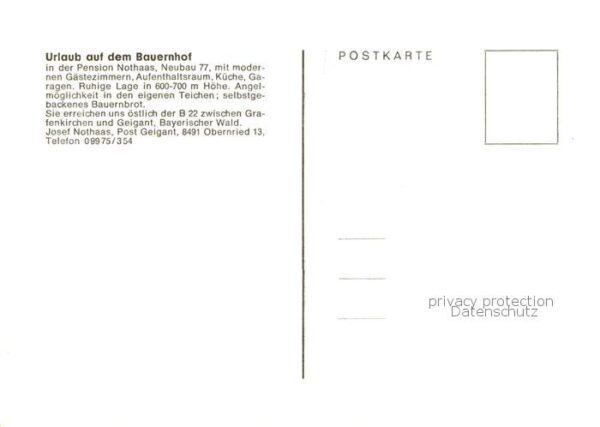 Obernried Pension Nothaas Panorama Weiher – Bild 2