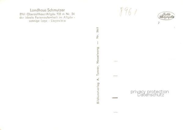 Oberzollhaus Oy-Mittelberg Landhaus Schmutzer – Bild 2