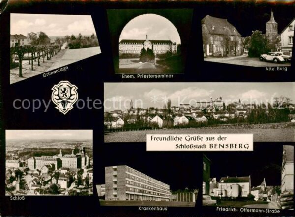 Bensberg Bergisch-Gladbach Gruenanlage Ehem Priesterseminar Alte Burg Schloss Kr