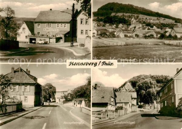 Henneberg Meiningen HO Lebensmittel Unterdorf Hauptstrasse Lindenhuegel