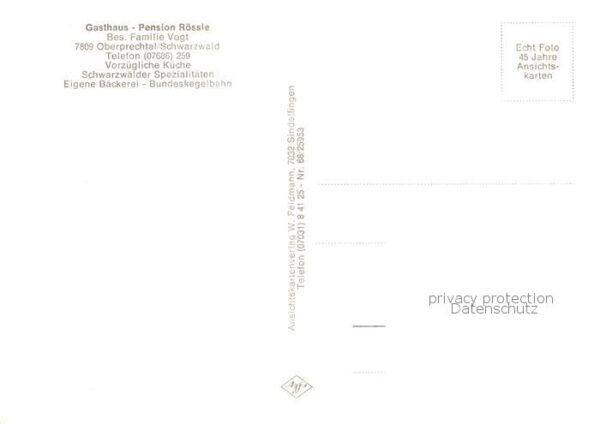 Oberprechtal Gasthaus Roessle – Bild 2