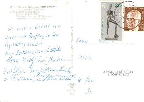 Gedern Gaststaette Zum Loewen Gaststube Zimmer Gaestehaus – Bild 2