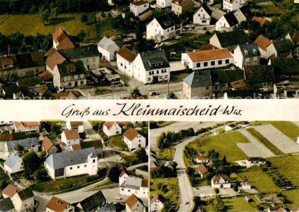 Kleinmaischeid Fliegeraufnahmen mit Gasthaus Boehm