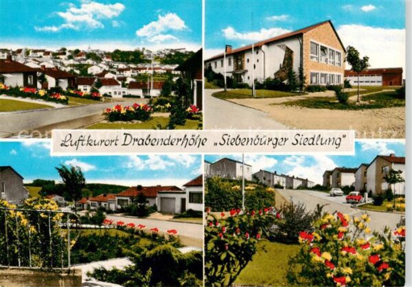 Drabenderhoehe Wiehl Siebenbuerger Siedlung Teilansichten